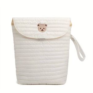 Cream  NWOT Baby Cloth Diaper Bag, Convenient for Travel